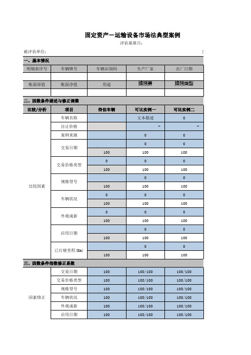 车辆市场法典型案例