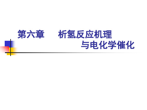 第六章   析氢反应机理教程文件