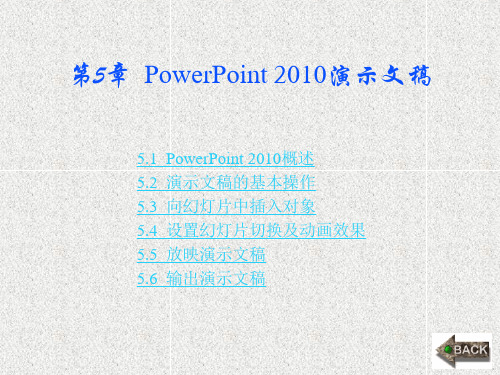 《大学计算机应用基础》课件第5章