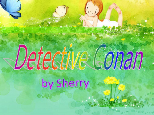 DetectiveConan名侦探柯南英文版PPT