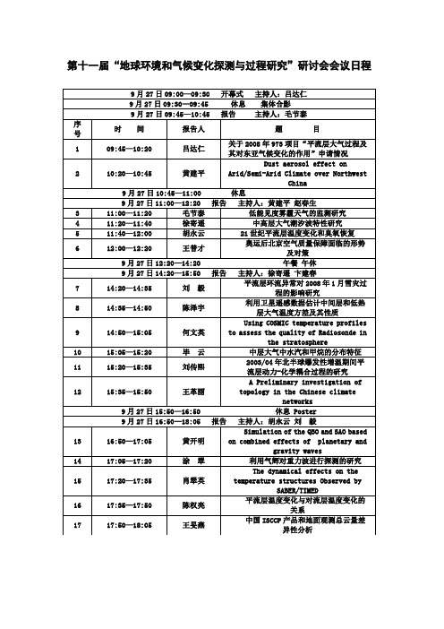 9月27日0900—0930开幕式主持人吕达仁