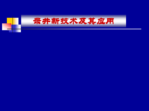 录井新技术概述