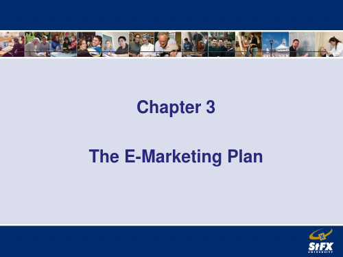 Chapter 3 - E-Marketing Plan