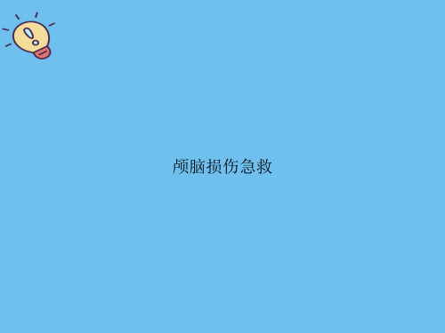 颅脑损伤急救.优质PPT文档