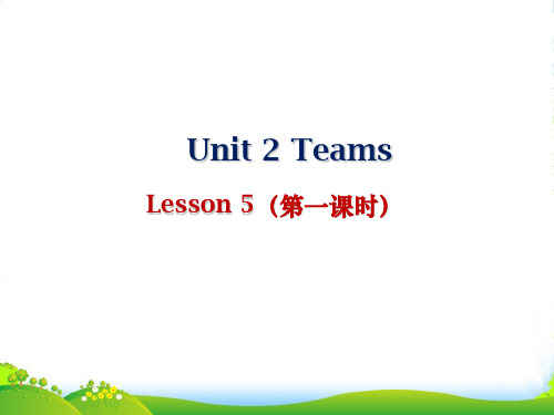 北师大版八年级英语上册Unit 2 Lesson 5 课件(共13张PPT)