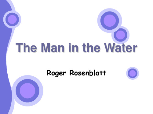 unit4themaninthewater.ppt