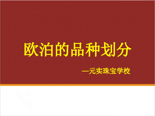 珠宝玉石培训课程：欧泊的种类划分-元实珠宝学校