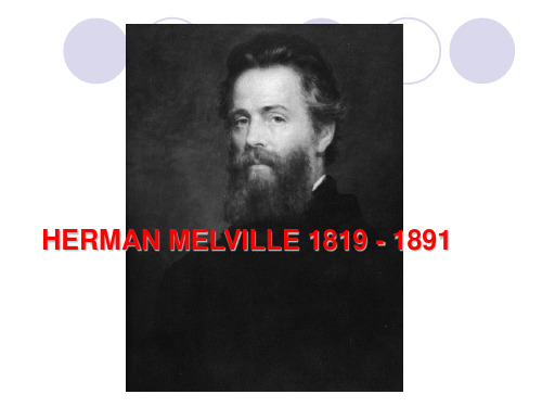 Herman Melville 5美国文学梅尔维尔课件