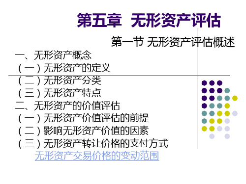 无形资产评估(ppt 8页)