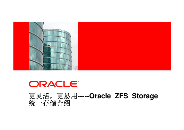 更灵活,更易用 — ZFS storage 统一存储介绍