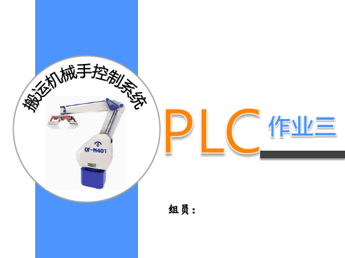 PLC大作业PPT(徐汉斌)-武汉理工大学