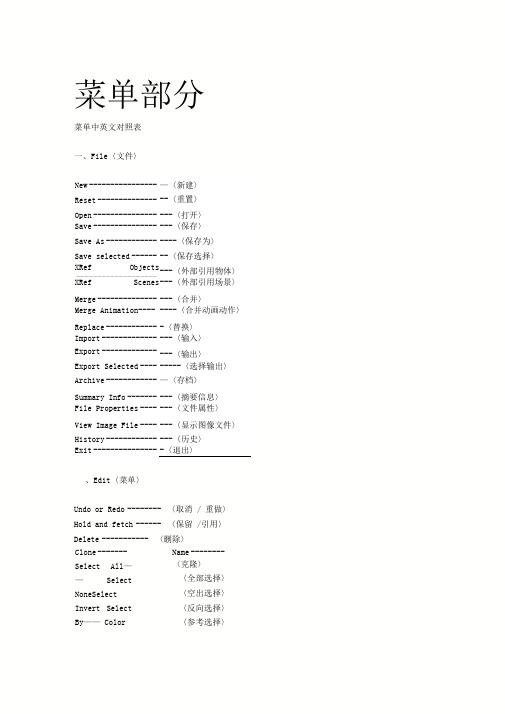 multisim中英文对照表