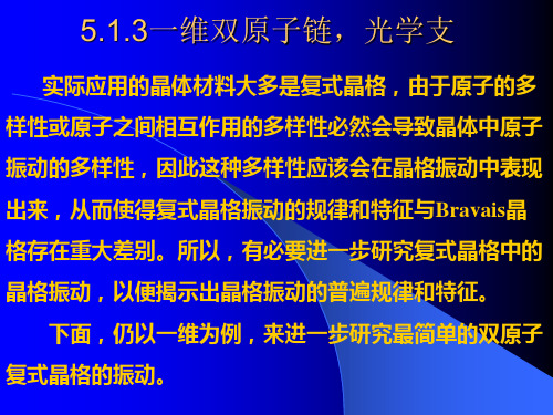 5.1.3 一维双原子链解析