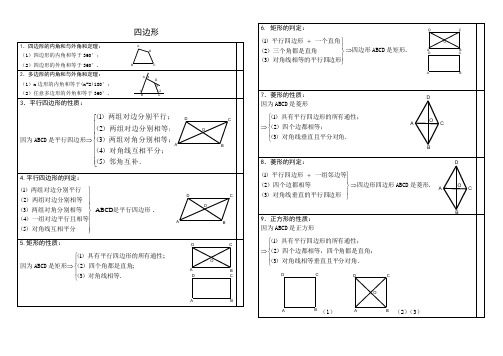 四边形知识点总结[1]