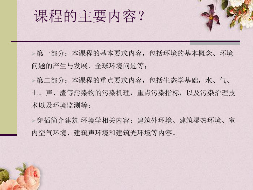 环境科学概论(ppt 185页)