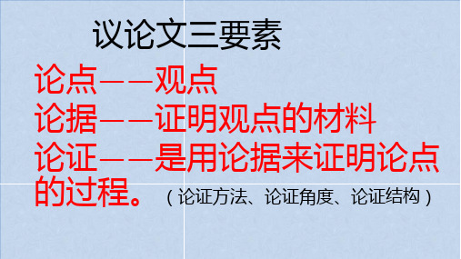 2025届高考语文复习：(议论文、小说、古诗词、修辞手法等答题规范)课件