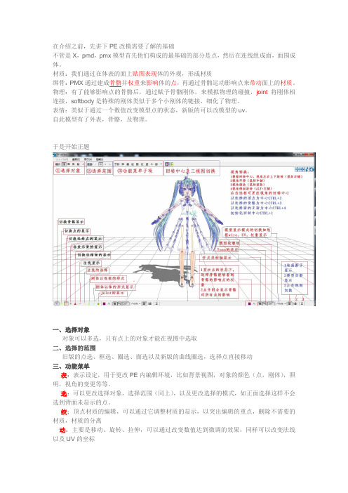 PE改模需要了解的基础