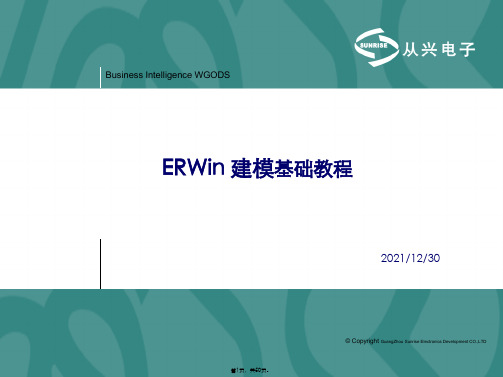 ERWin建模基础教程(非常好的入门教程)