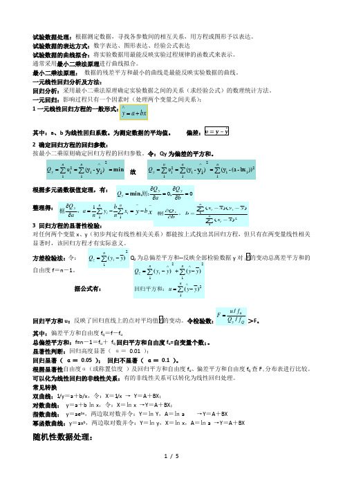 汽车试验数据分析报告