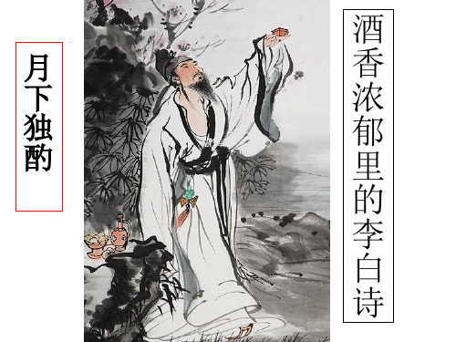 《月下独酌》教学课件