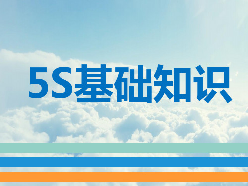 5S基础知识