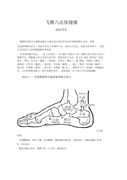 飞腾八法保健康详解