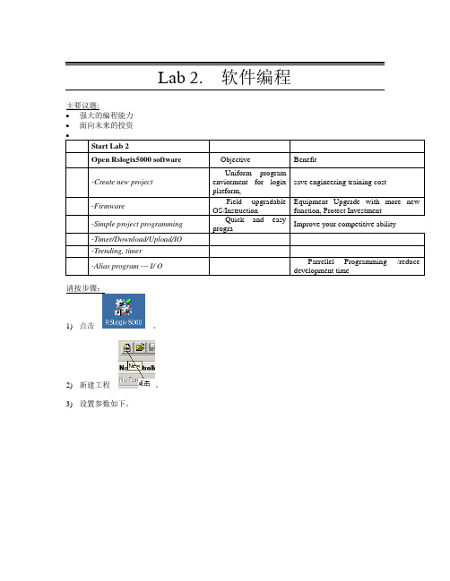 ab-PLC工程实例-包含Rslogix5000硬件组态、设置、编程与下载