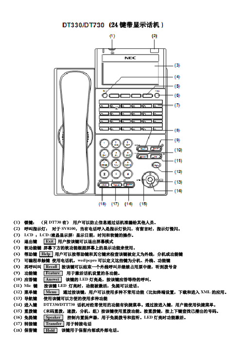 SV8100简单操作与使用