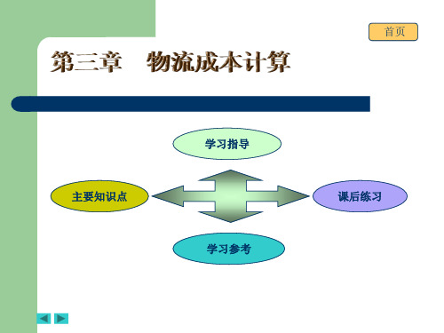 物流成本的计算