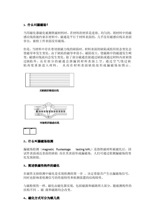 关于漏磁检测技术的20个问题