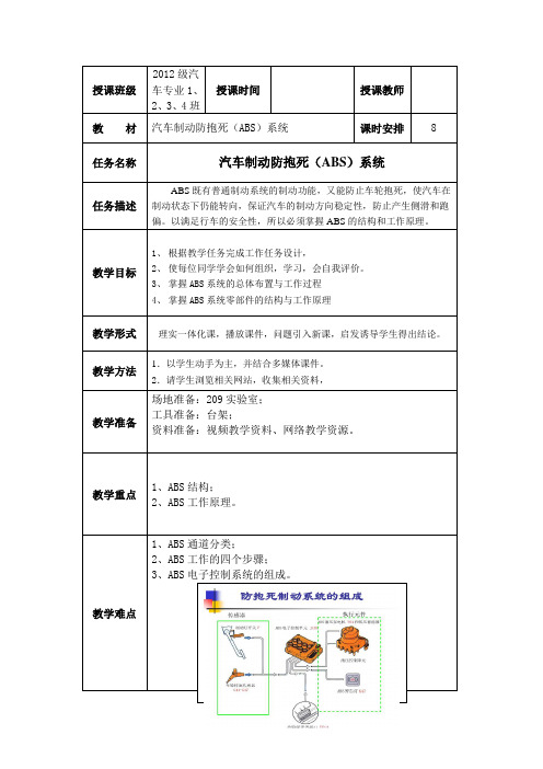 ABS教案