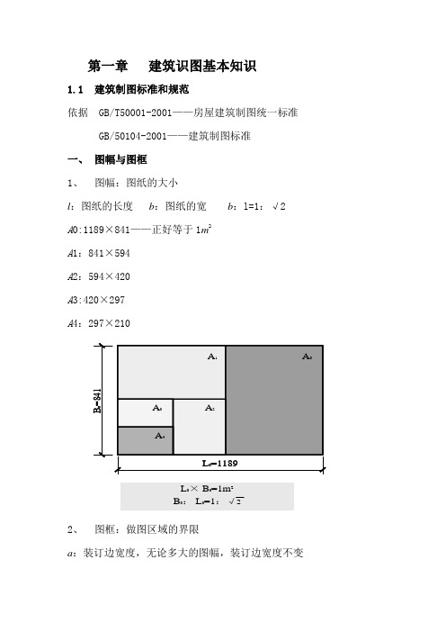 建筑识图基本知识