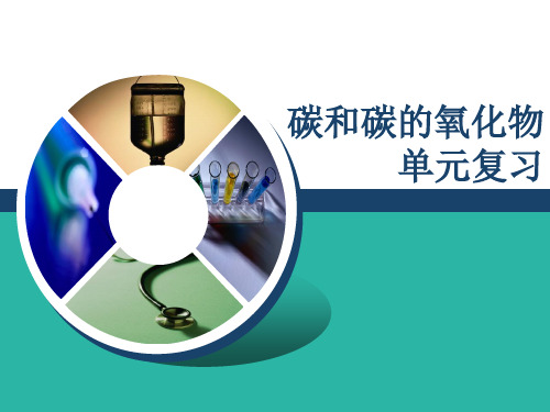 人教版化学九年级上册 第六单元 碳和碳的氧化物复习 课件