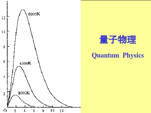 大学物理-波粒二象性