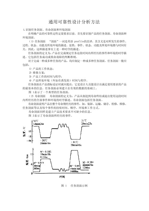 通用可靠性设计方法