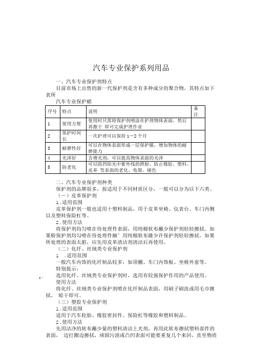 广州新干线-汽车专业保护系列用品