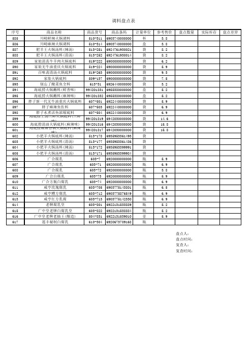 火锅底料