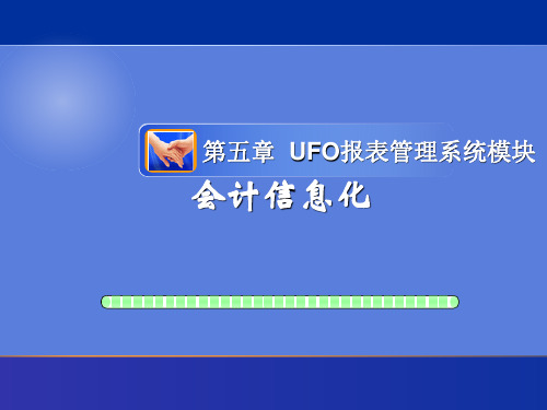 UFO系统管理报表ppt课件