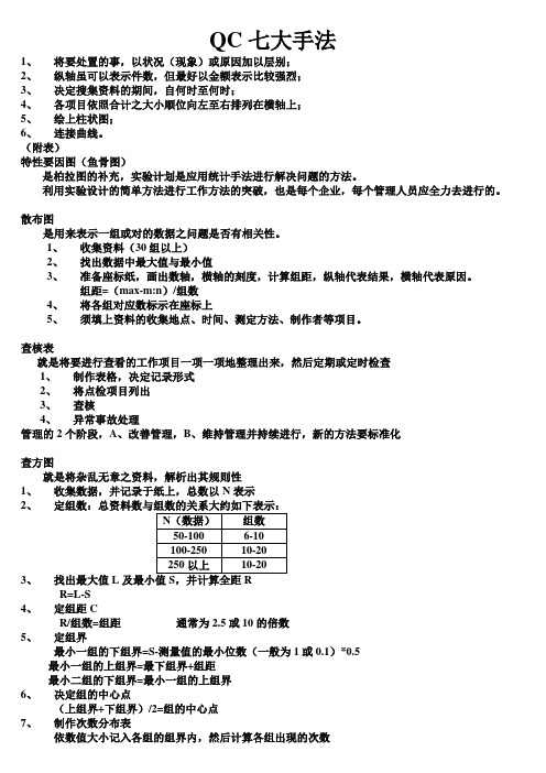 QC七大手法