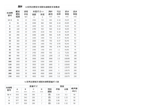 冷却塔及空压机.