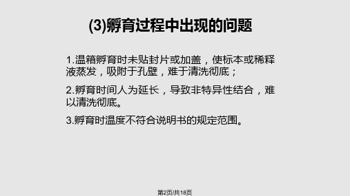 影响ELISA试验效果常见问题原因分析及解决办法