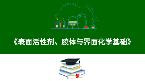 表面活性剂基本理论—表面活性剂在界面的吸附