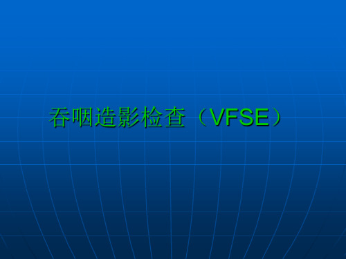 吞咽评估与治疗