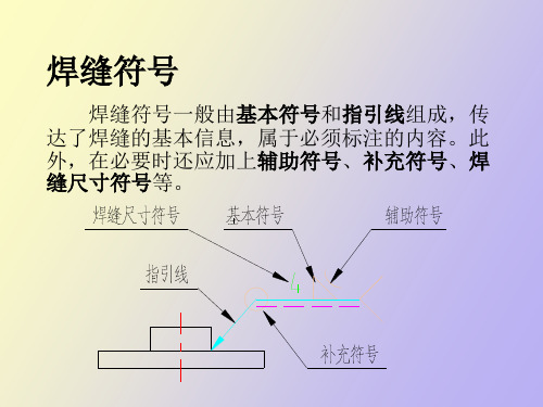 焊缝标注方法