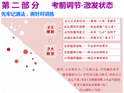 江苏省高考物理二轮复习资料：方法·规律 通晓高考4大解题策略