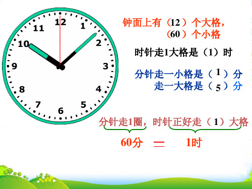 苏教二年级下册数学课件2.3认识秒