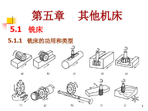 升降台式铣床