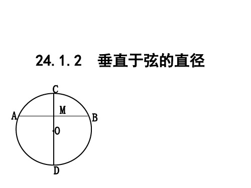 _人教版九年级上册 24.1.2  垂直于弦的直径课件