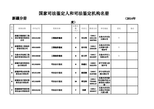 新疆鉴定机构