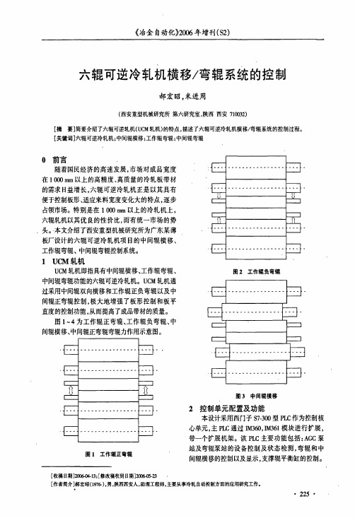 六辊可逆冷轧机横移-弯辊系统的控制